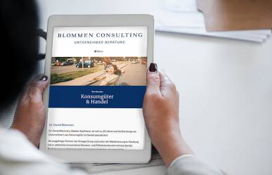 Webdesign Dr. Blommen Consulting
