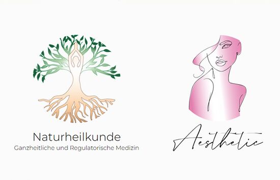 Ilustrationen Naturheilkunde und Aesthetic