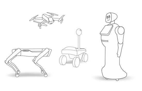 Illustrationen Security Robotics