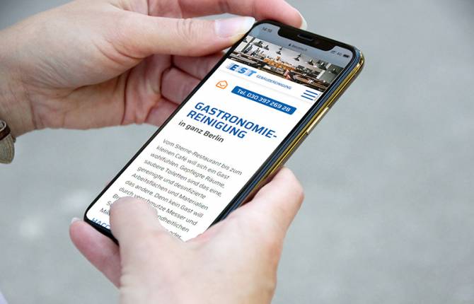 EST Gebäudereinigung - Responsive Website