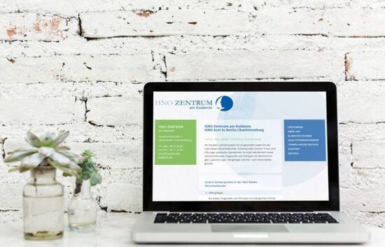 HNO Zentrum am Kudamm Webdesign
