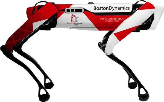 Folierung Roboter Spot Security Robotics