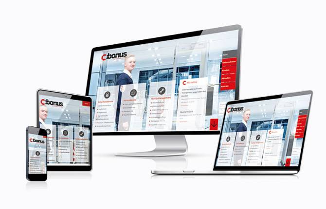 Ciborius Gruppe - Responsive Website