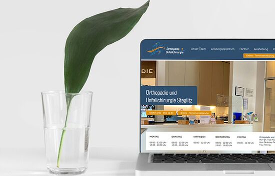 Webdesign Orthopädie Bundesallee