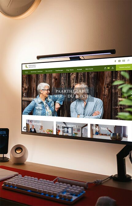 Webdesign für Bindungsgeflüster, Paartherapie in Rüsselsheim