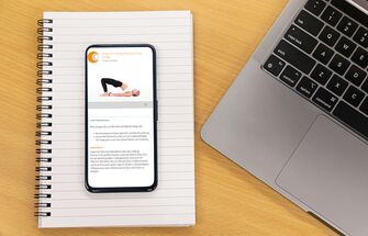 Webdesign Physiotherapie Lange, Ansicht Smartphone
