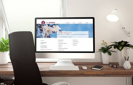 Hausärzte Altstadt Spandau Referenz Webdesign Desktop