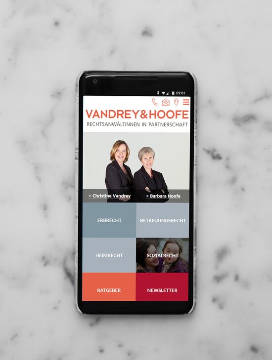 Responsive Programierung Vandrey & Hoofe
